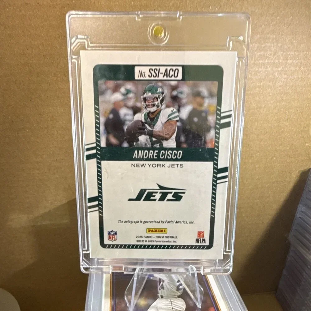 2025 Panini Prizm Significant Signatures Andre Cisco Auto #SSI-ACO Jets